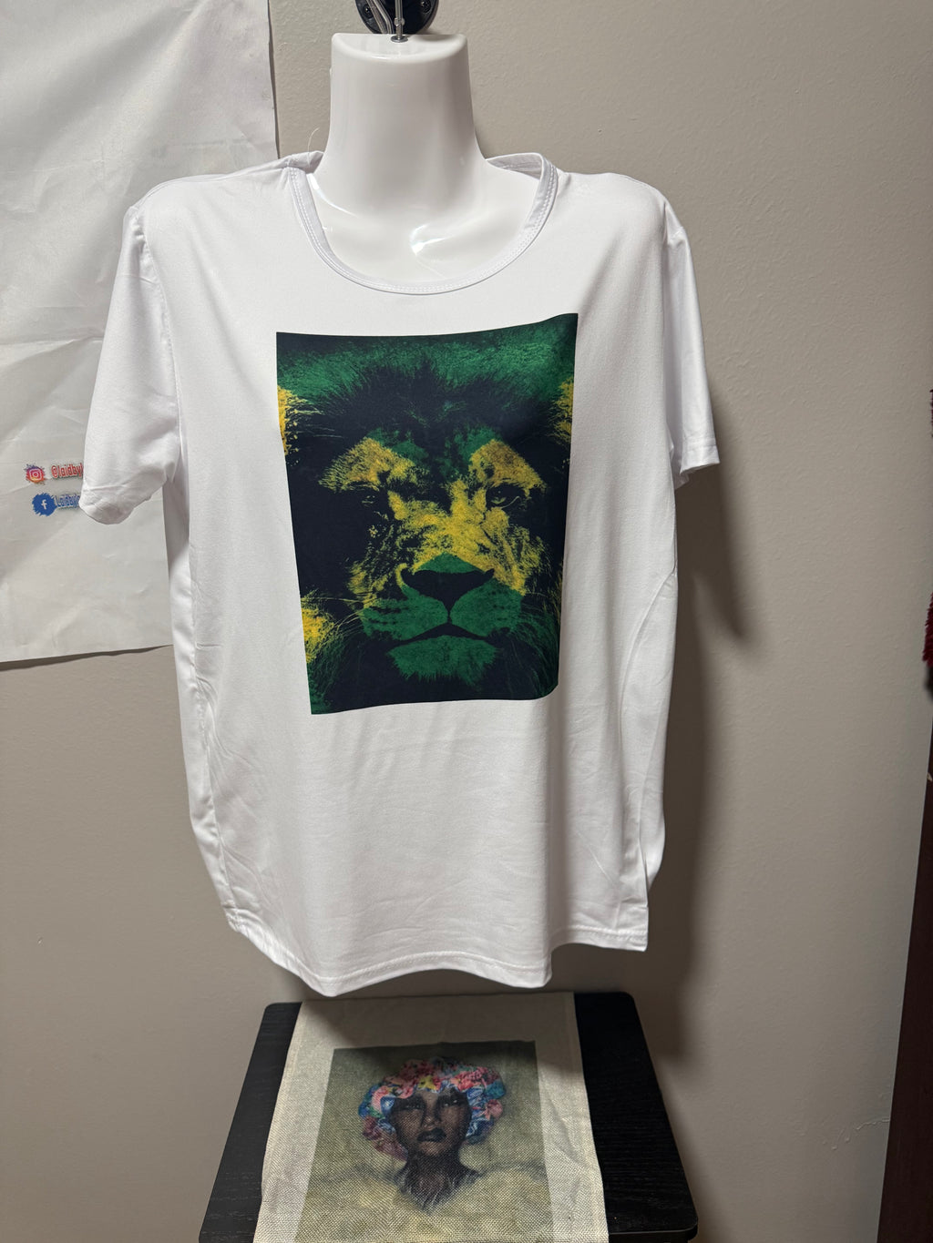 Jamaican White T-Shirt